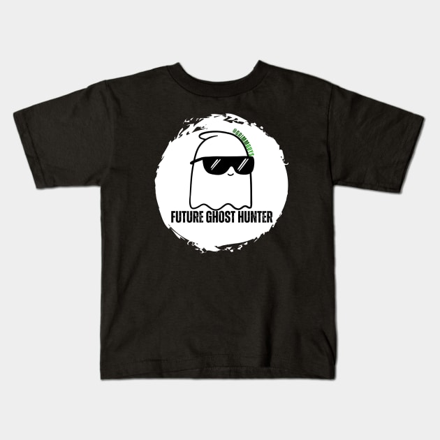 Future Ghost Hunter Kids T-Shirt by Paranormal Merch